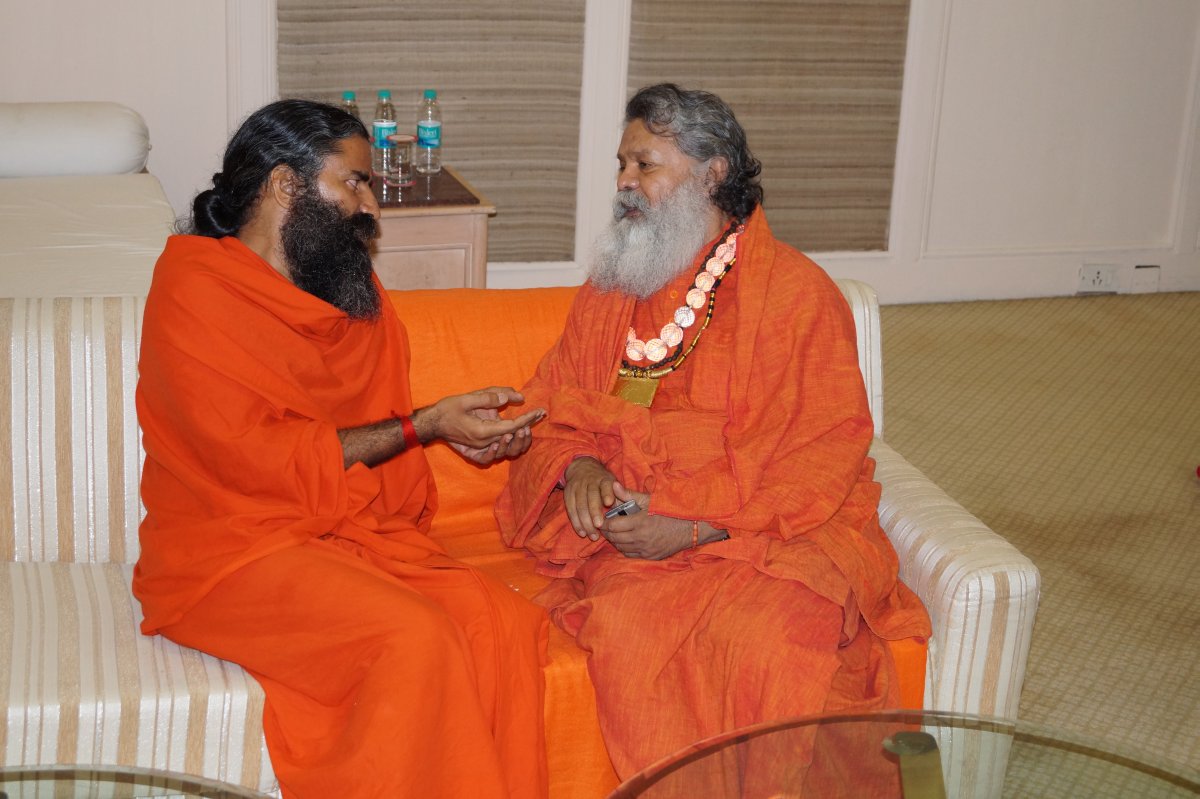 Vishwaguruji and Ramdev