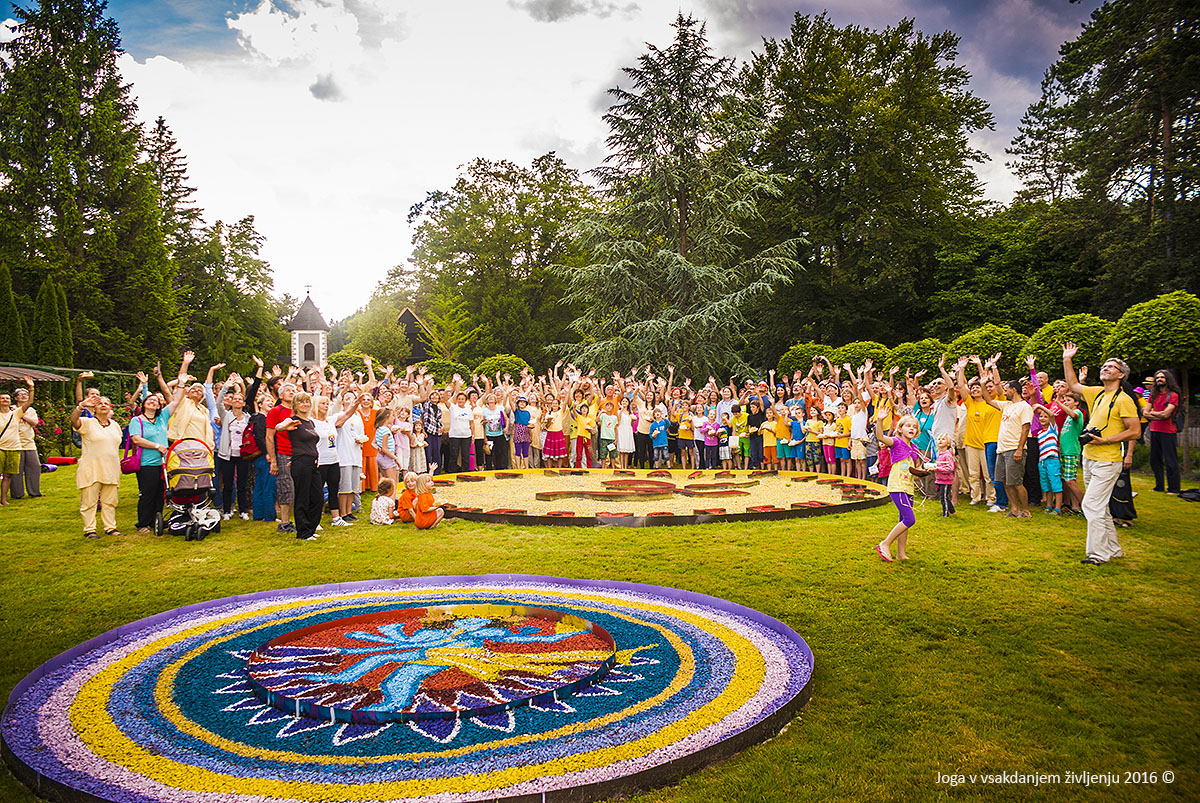 IDY 2016 - Chakras in the Flower Garden, Slovenia