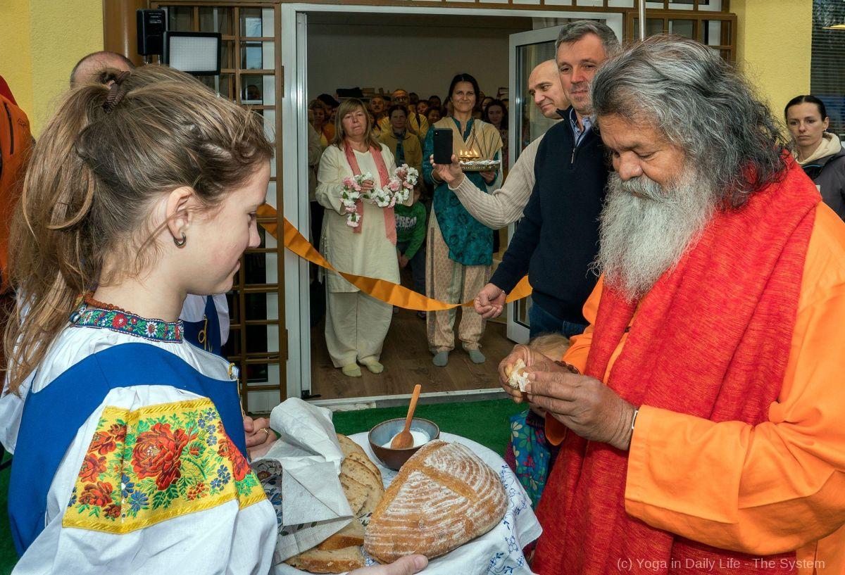 opening ceremony of the ashram