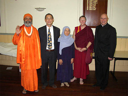 Delegates of the Adelaide Interfaith Meeting and Lecture