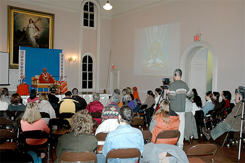 Public lecture in New York