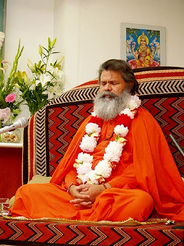 His Holiness Swamiji in Zagreb Ashram