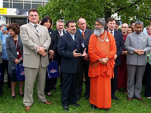 Planting of a Peace Tree