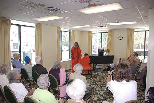 Visiting seniors in New York City