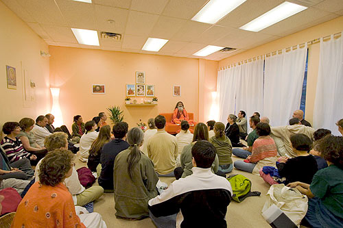 Opening of the ashram