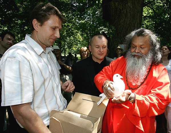 Peace tree planting